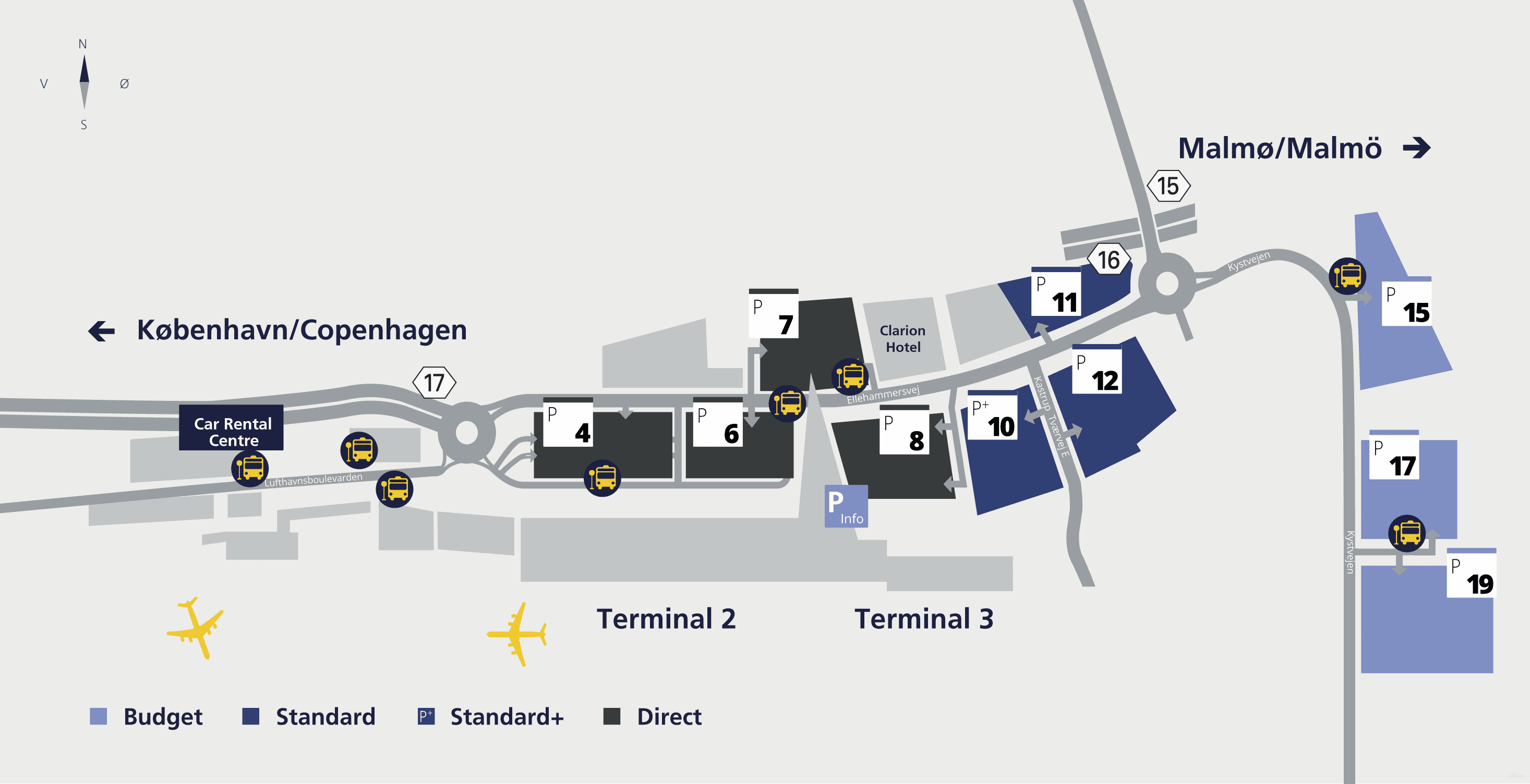 platform map