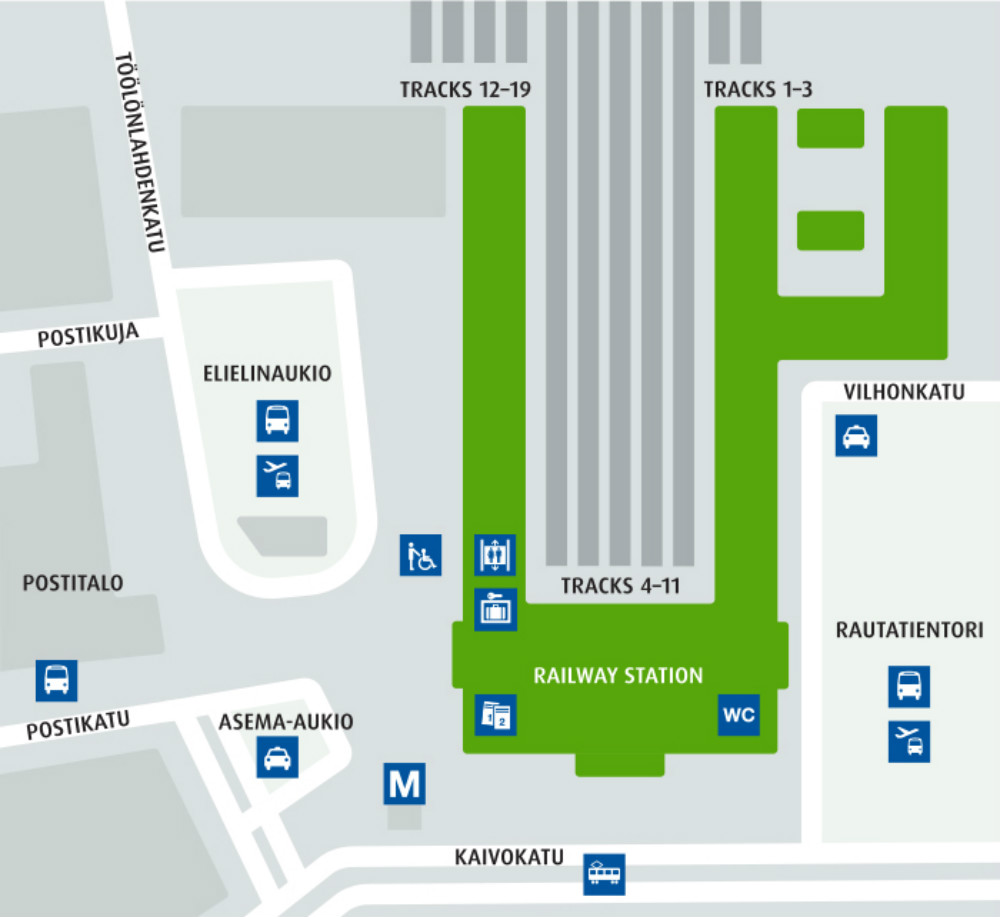 platform map