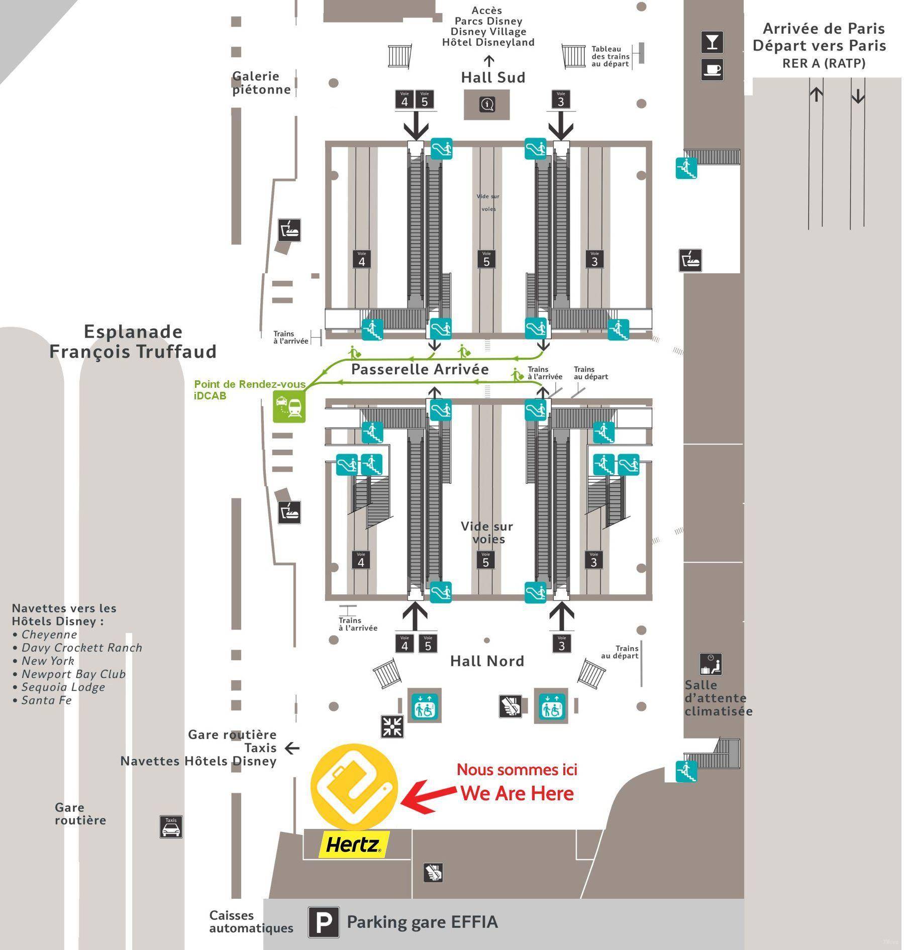 platform map