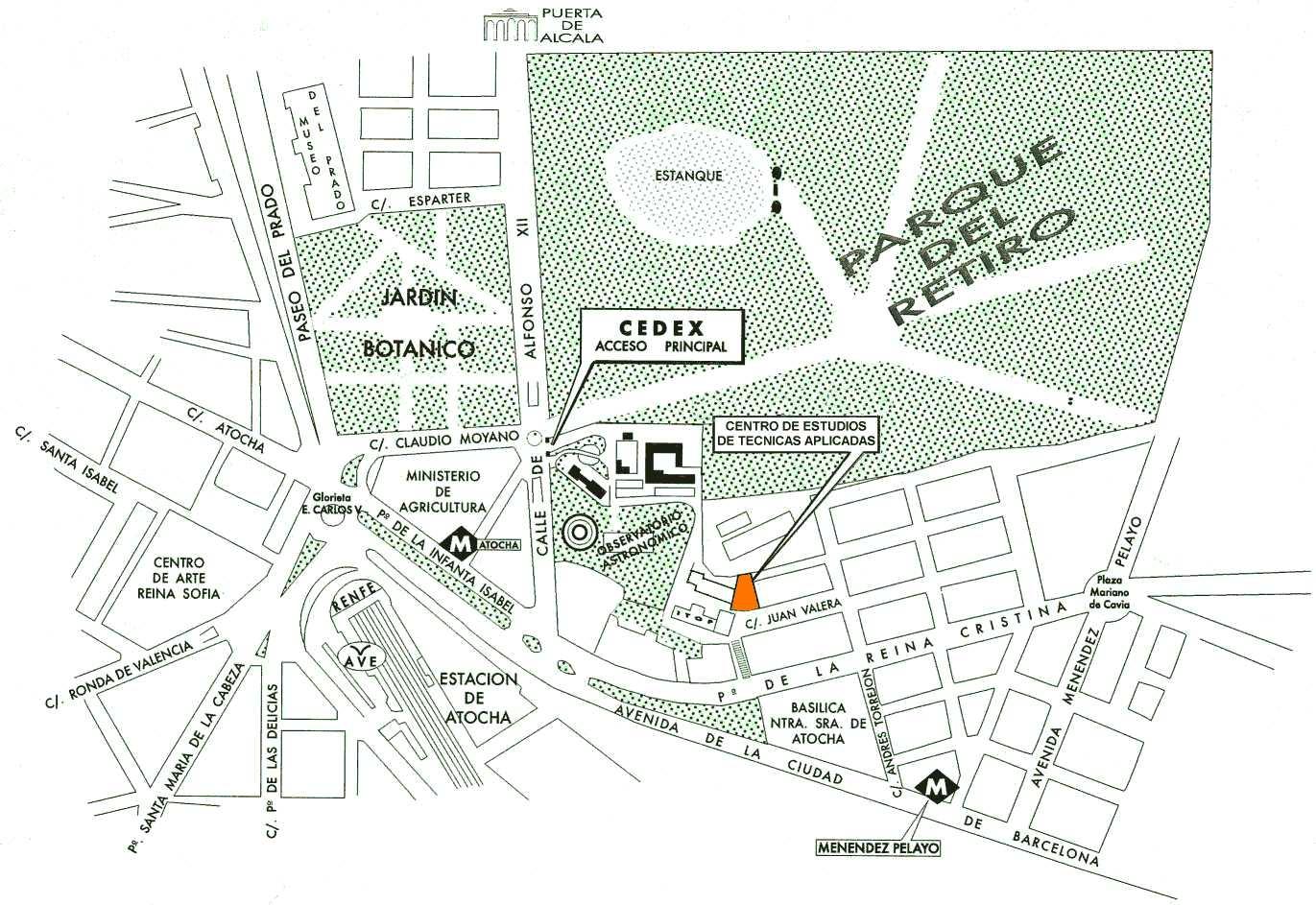 platform map