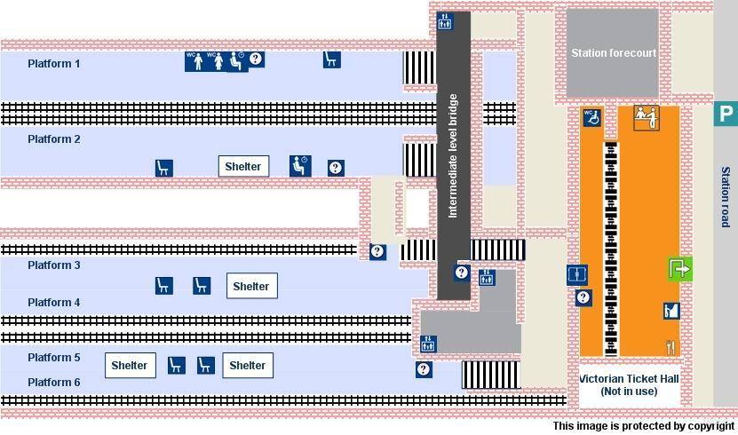 platform map