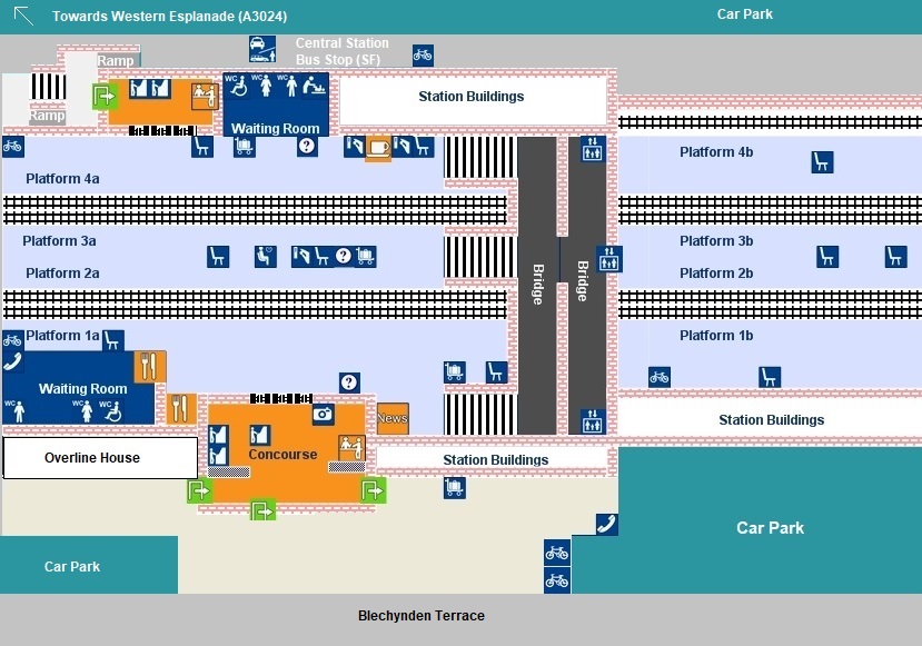 platform map