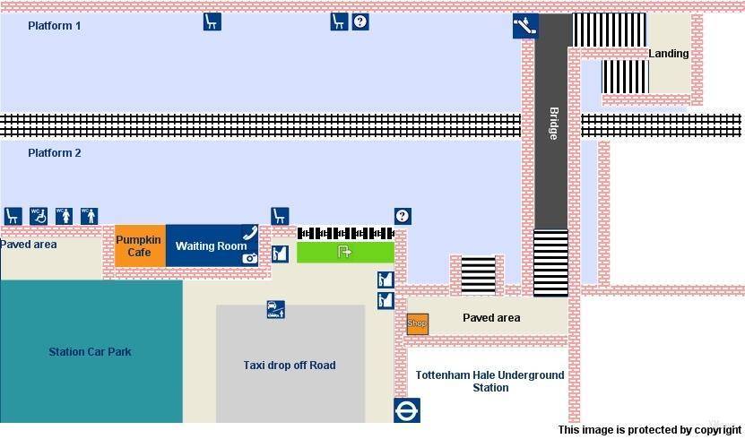 platform map