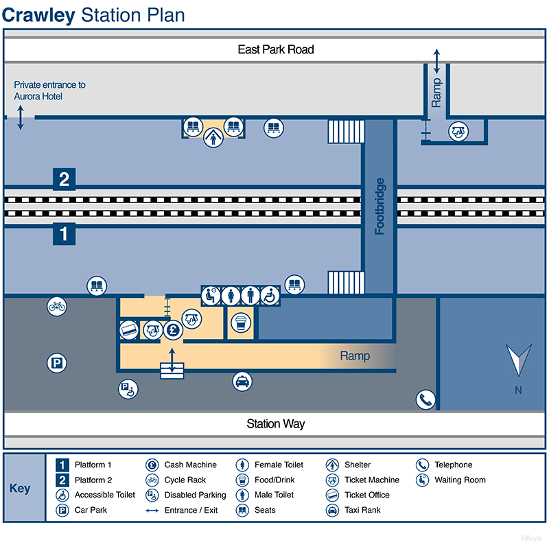 platform map