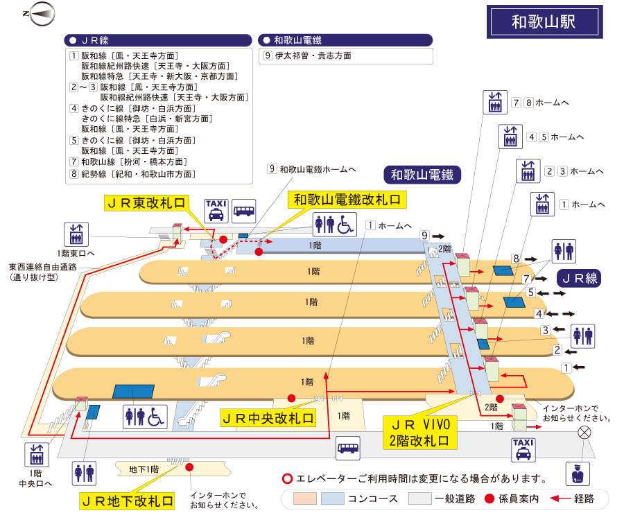 platform map