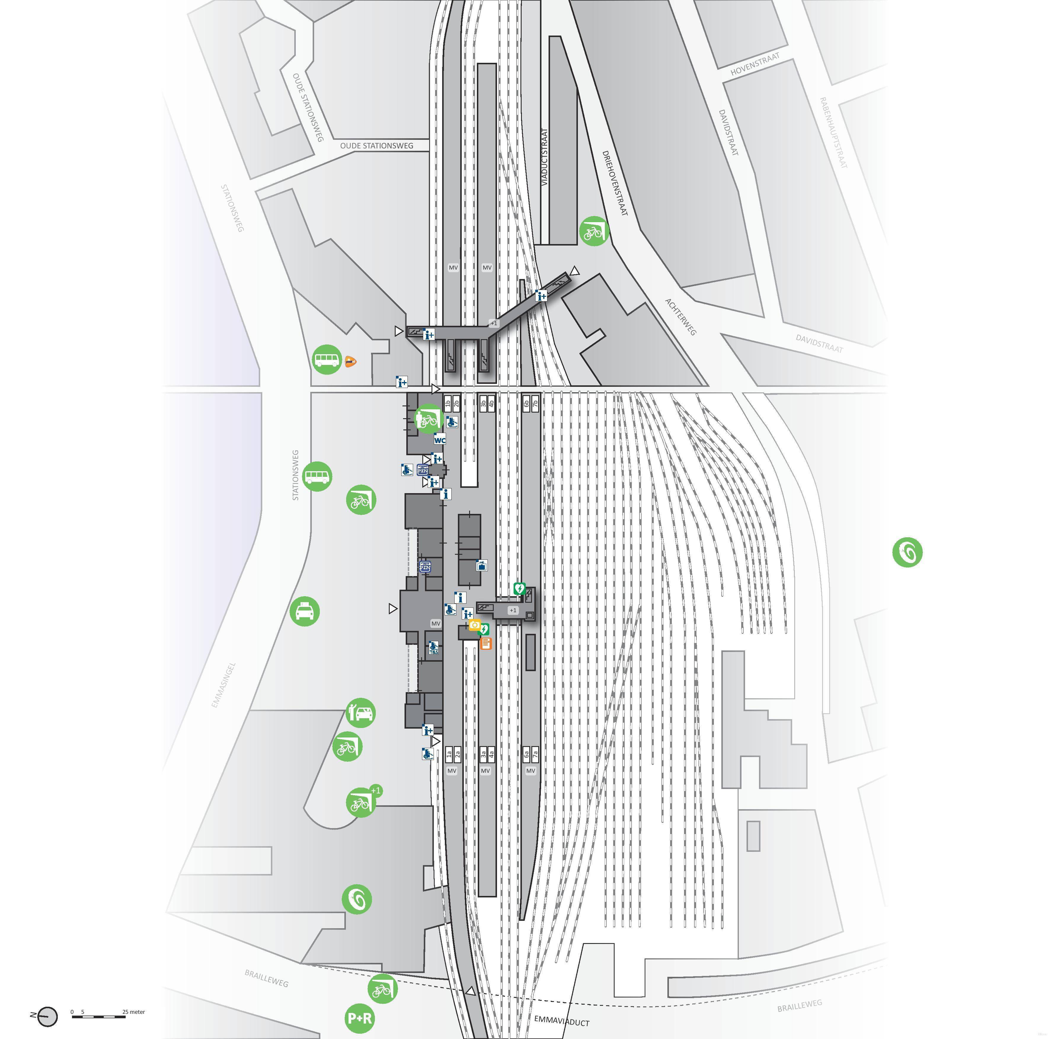Groningen Liput, Kartta, Lähdöt, Oppaat | G2Rail