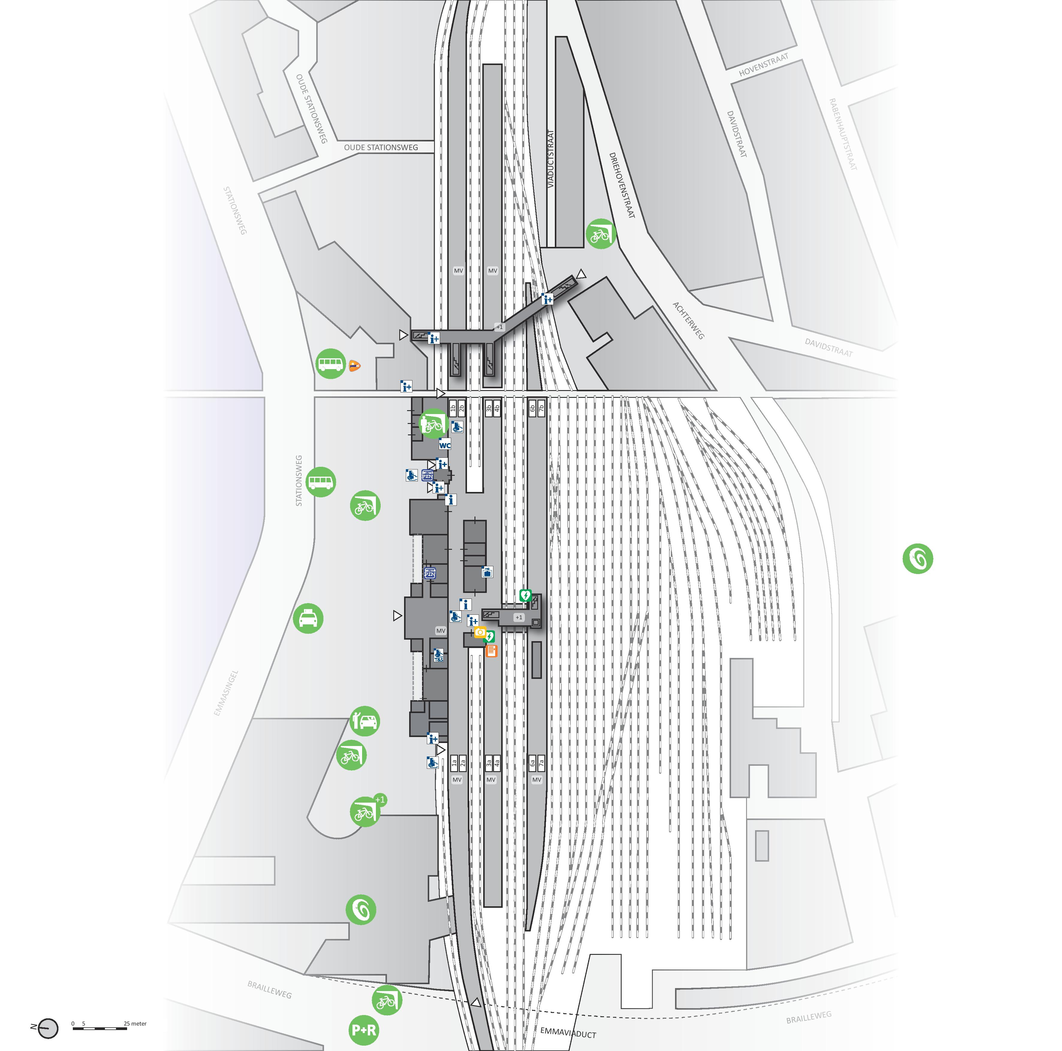 platform map