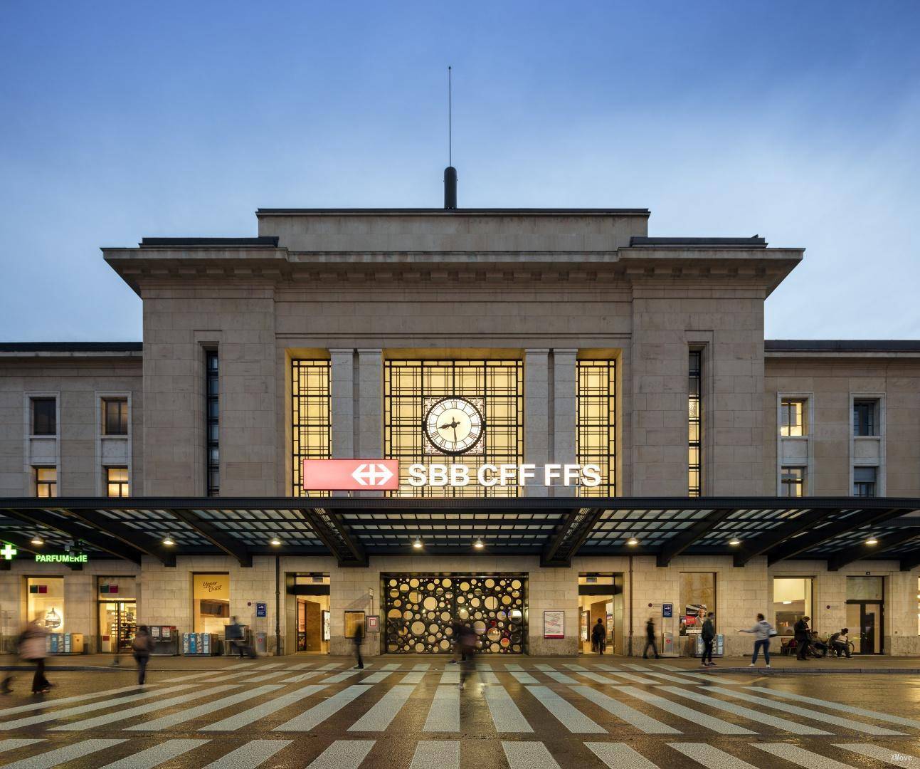 station building photo