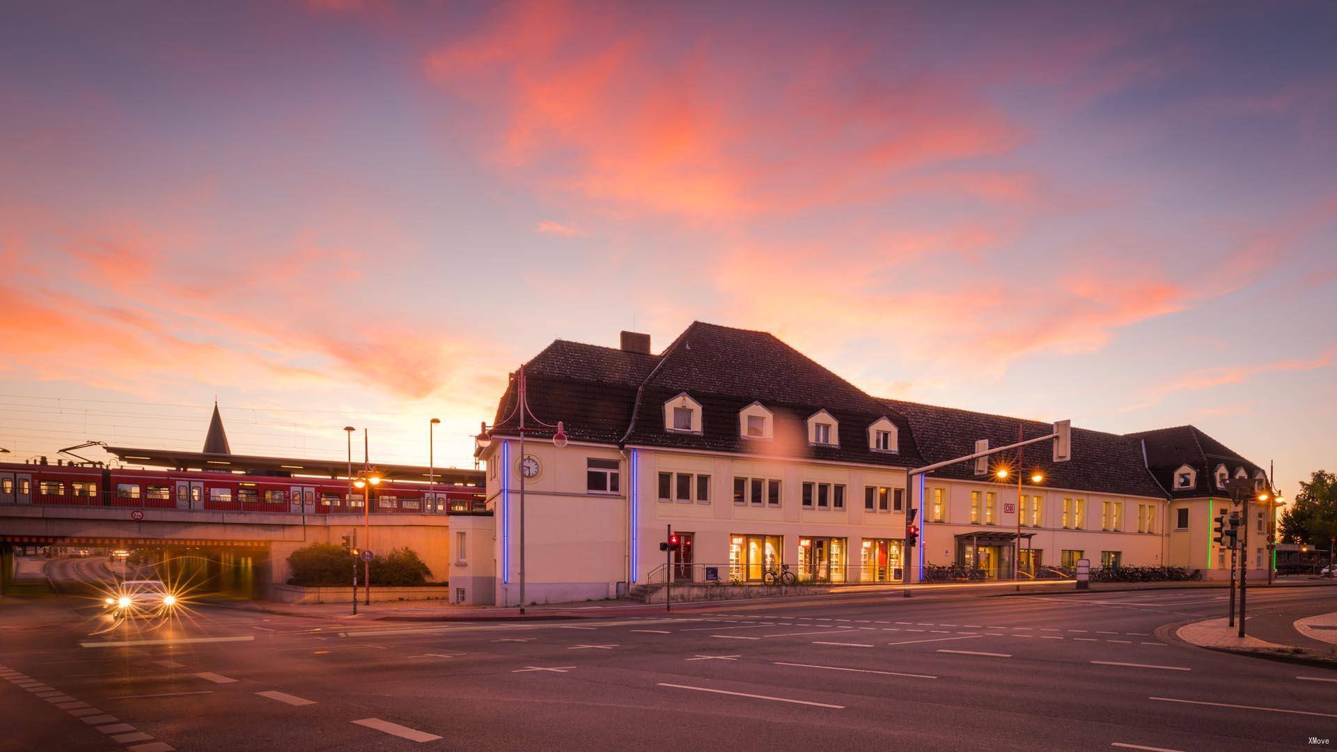 station building photo
