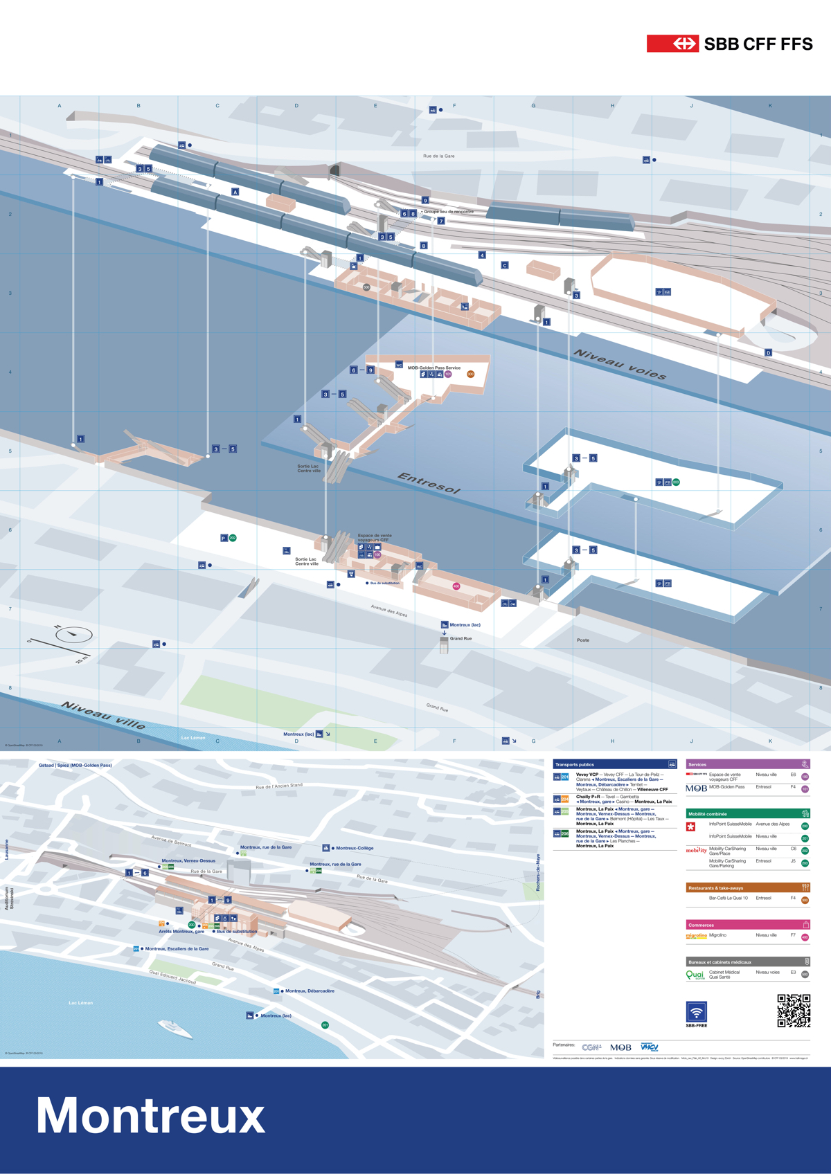 platform map