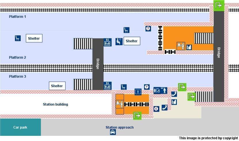 platform map
