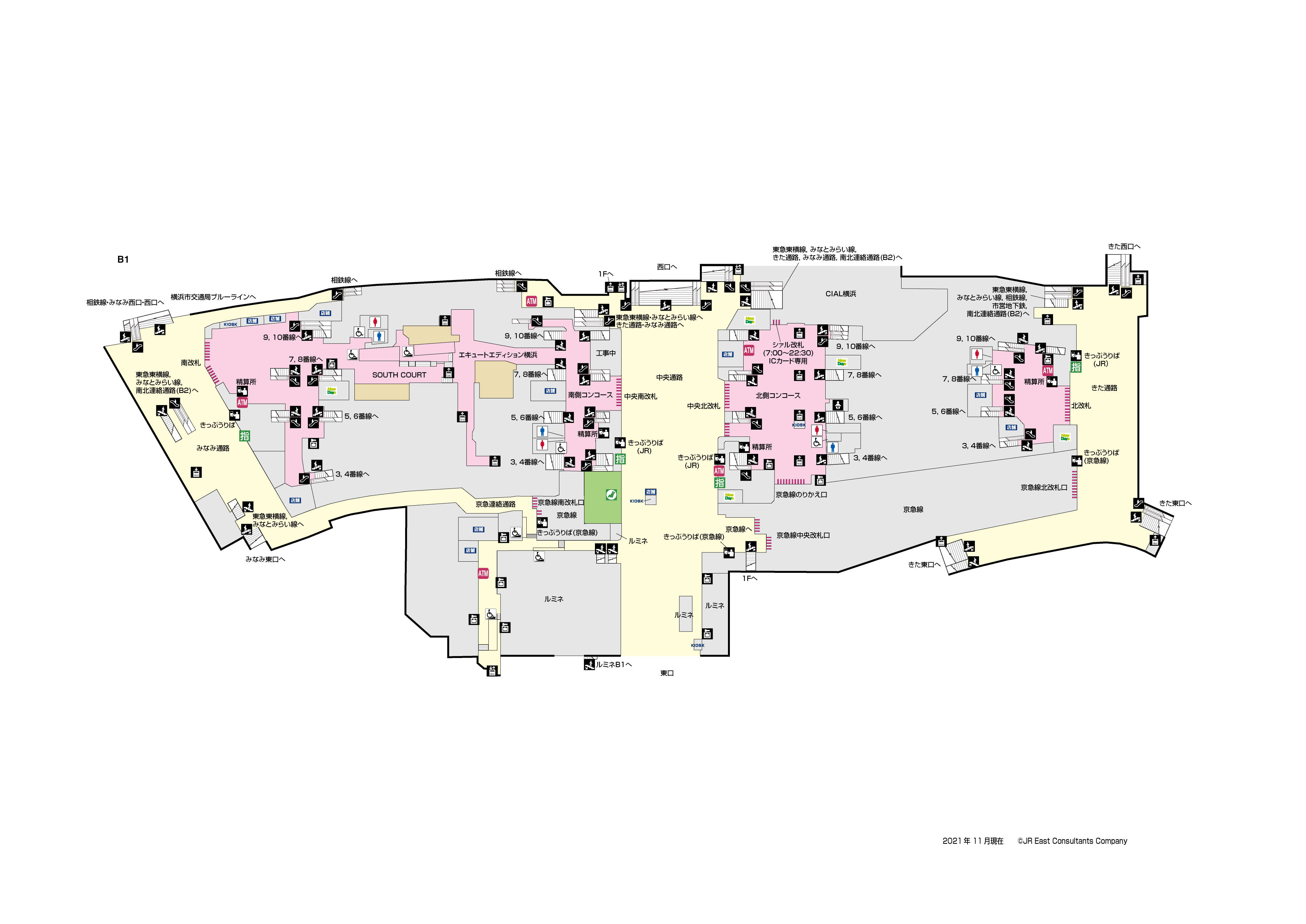 platform map