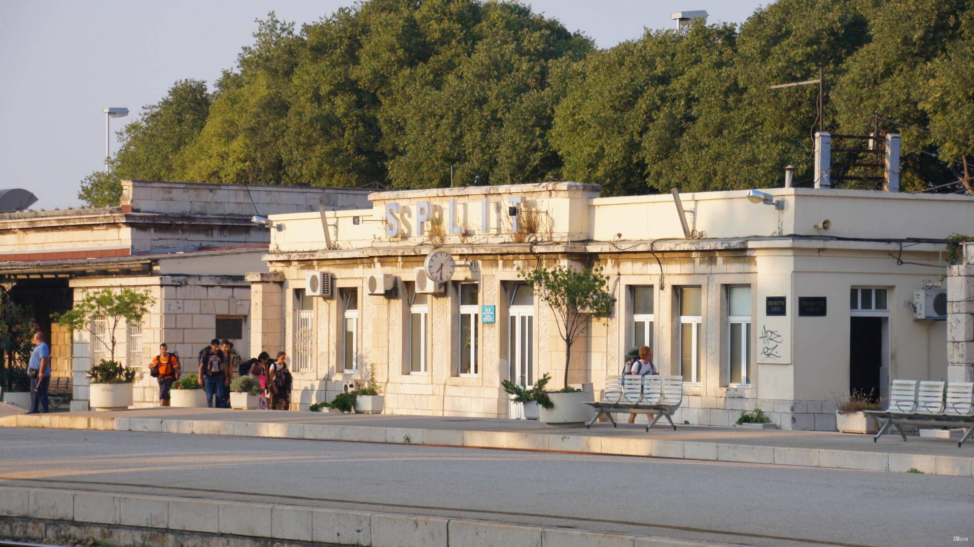 station building photo