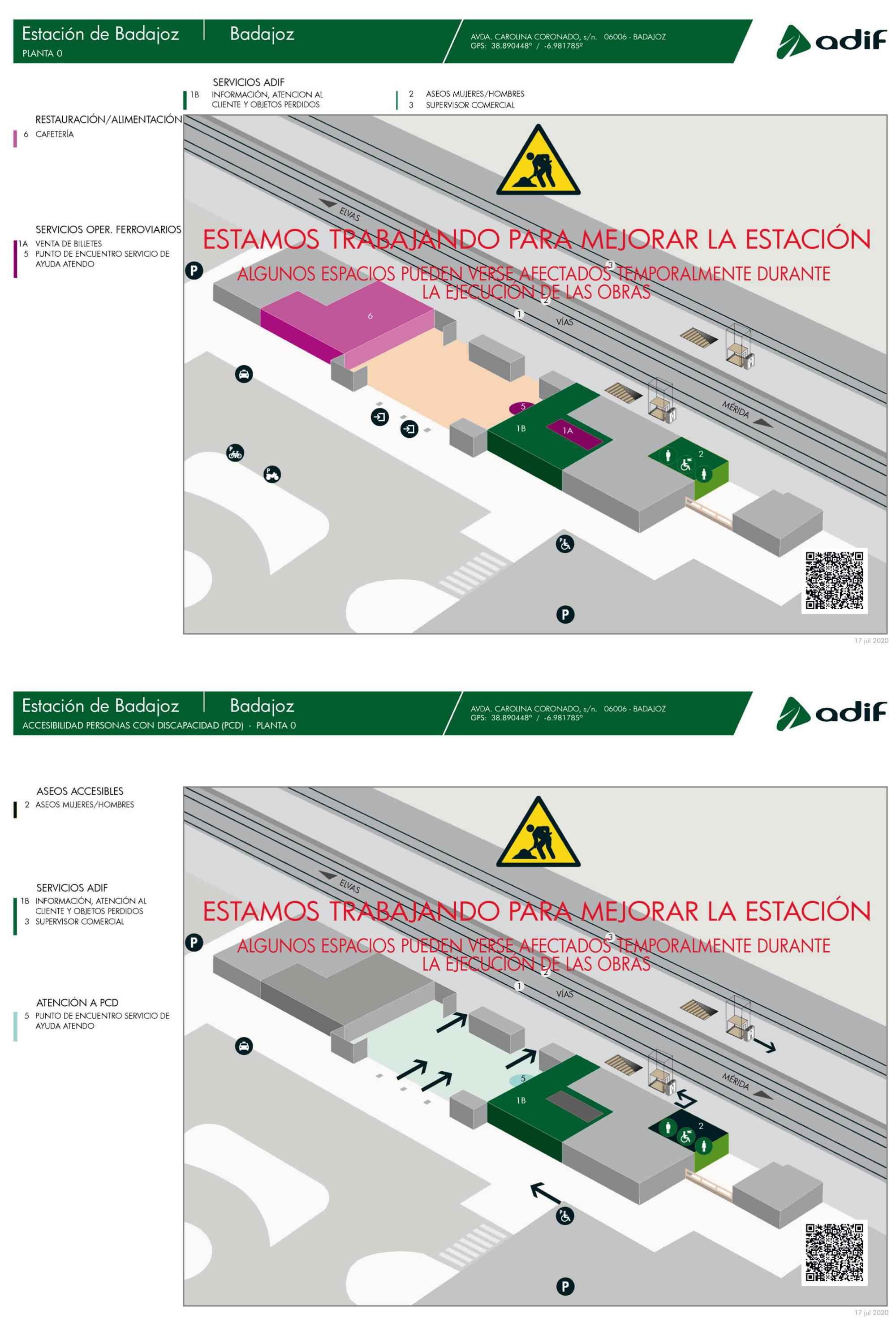 platform map