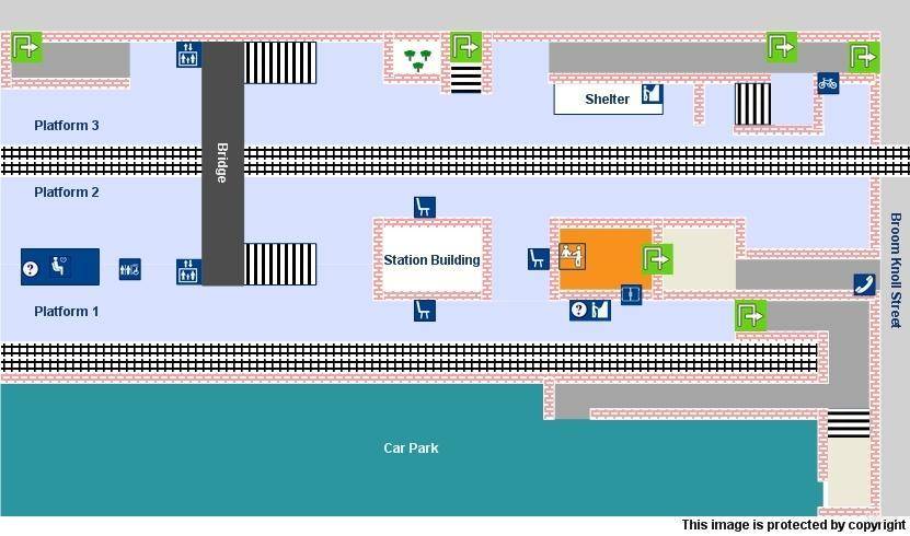 platform map