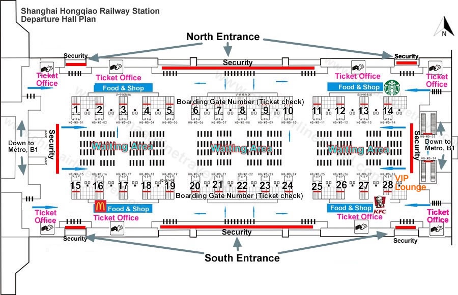 platform map