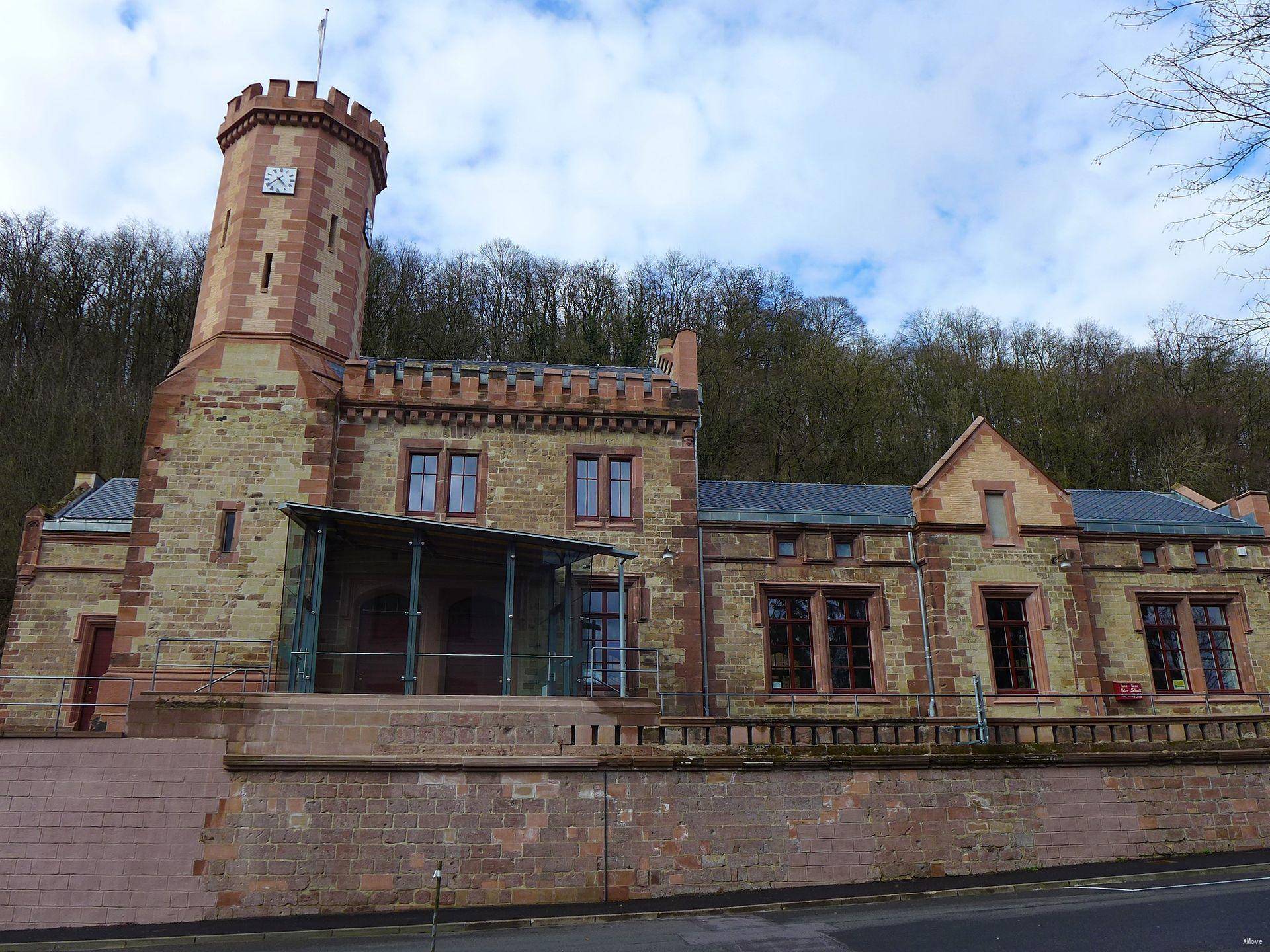 station building photo