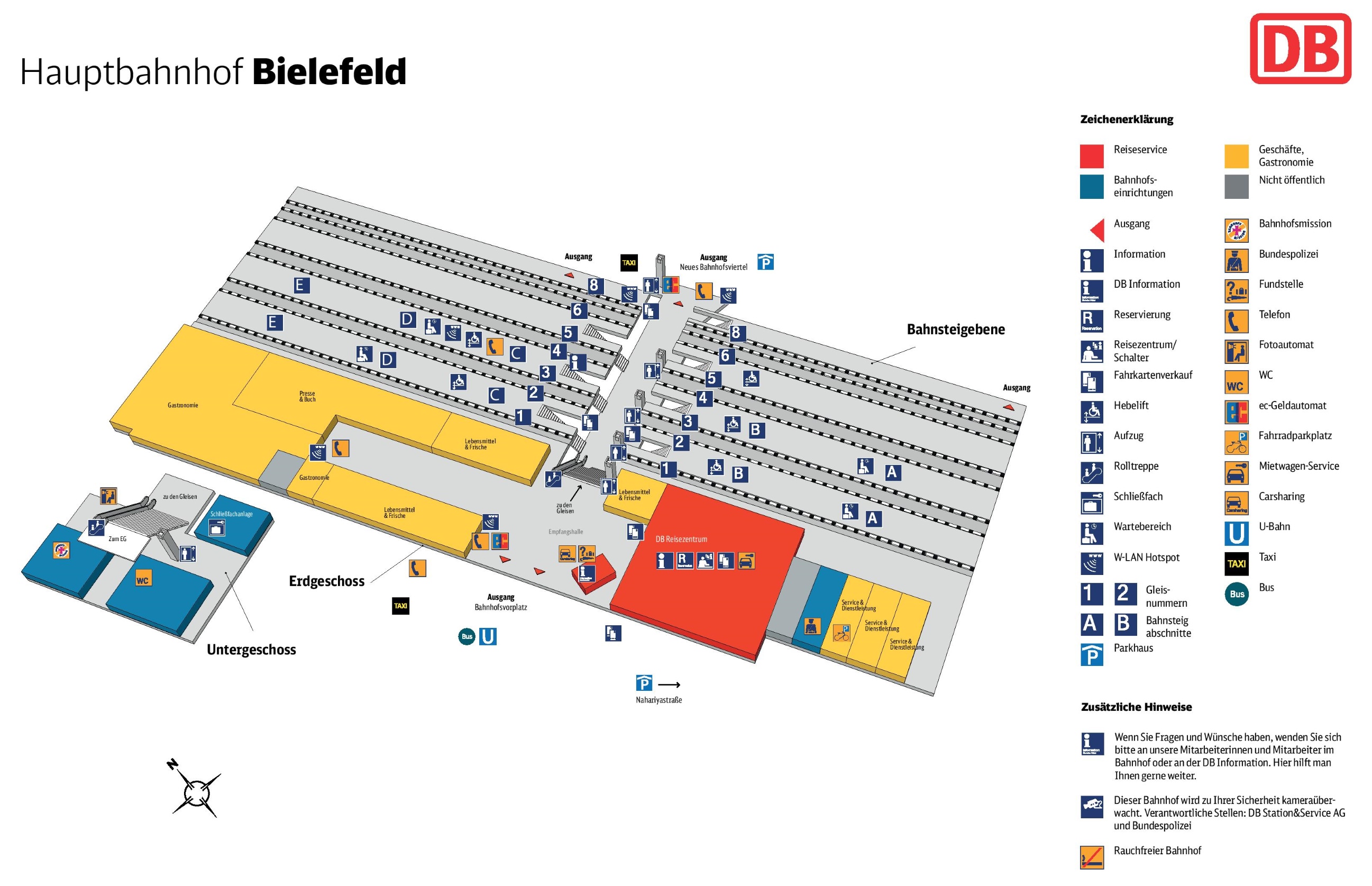 platform map