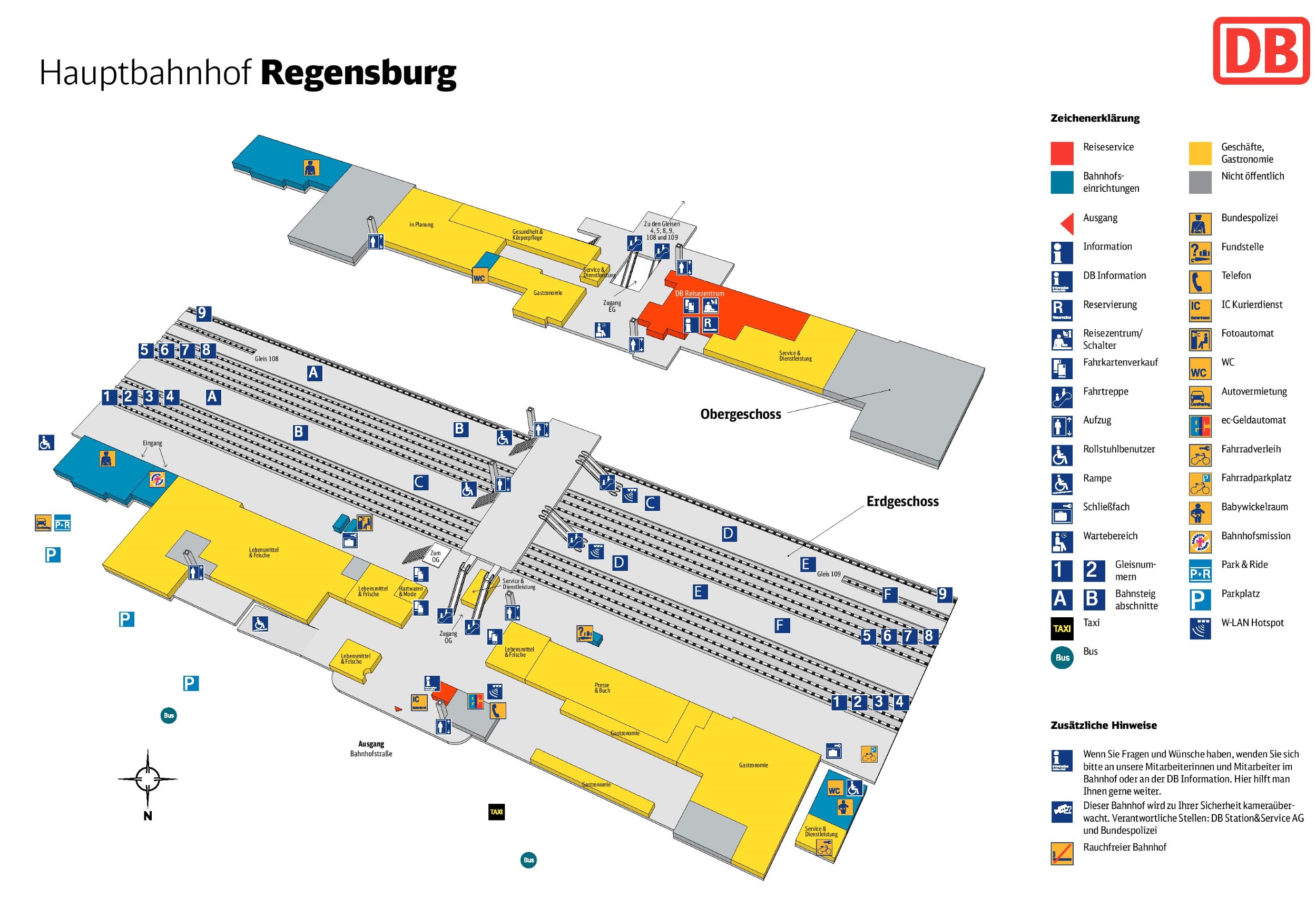 platform map